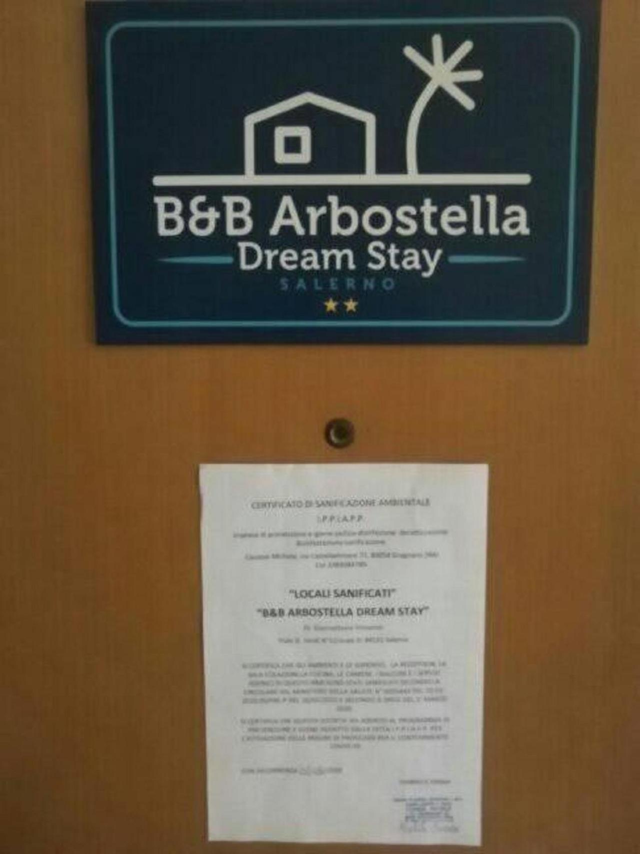 B & B Arbostella Dream Stay Salerno Exterior photo